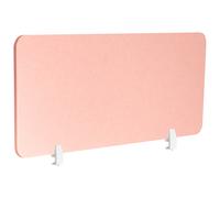 Desk Screen SPLIT 160 x 50 cm Peach Pink