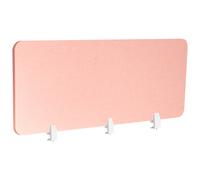 Desk Screen SPLIT 180 x 50 cm Peach Pink