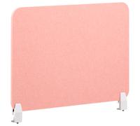 Desk Screen SPLIT 72 x 50 cm Peach Pink
