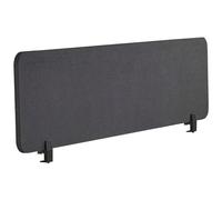 Beliani Desk Screen Wally Dark Grey