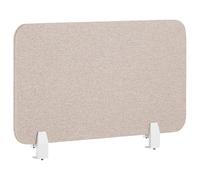 Desk Screen WALLY 80 x 40 cm Beige