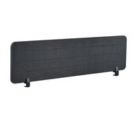 Desk Screen ZIGGY 160 x 40 cm Dark Grey