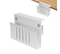 Desk Side Storage Holder - Clamp 30 x 4 x 20 cm on Desk Shelf | Laptop Stand with Aluminium Alloy Clamp on Shelf | Laptop Stand Without Drilling Under The Writing