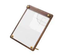 Desk Sign Display Stand Clear Acrylic Counter Frame for Printed Cards Reception Messages Table Information Points Countertop Sign Holder Service Card Display Desk Notice Frame Reception Stand Cafe