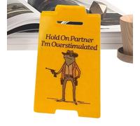 Desk Sign Office - 3D Printed Humorous Warning Decoration | Do Not Disturb Reminder For Meeting Room Employees Coworkers Friends Bosses | Funny Gift Table Sign For Work Home