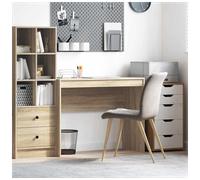 vidaXL Sonoma Oak Desk Engineered Wood 100 x 40 x 76 cm