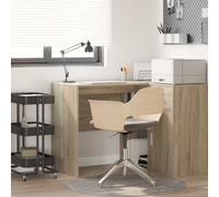 vidaXL Desk Sonoma Oak Engineered Wood 102 x 50 x 75 cm, Brown