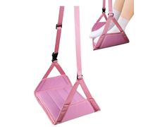 Desk Stand Rest Hammock - Large Airplane Footrest With Removable Stand Base | Leg Hammock For Airplane Travel | Portable Travel Accessories For Men Women