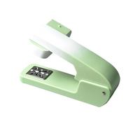 Desk Staplers, 360° Swivel Book Binding Stapler, Classroom Desk Accessories, Multi-Angle Stapling Machine for Office, Home, School, 4.53 x 1.38 x 2.17 Inches, Green, Purple