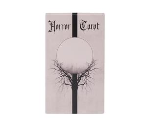 Desk Tarot Cards - Horror Portable Psychological Oracle Deck | New December Release, Horror Tarot Deck Card, Board Game, Card Game for Insights into the Future and Past