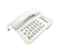 Desk Telephone with Caller Display Big Button LED Display Efficient for Hotel Guests and Business Seniors Telephones Business Office Phone