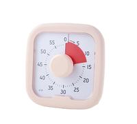 Desk Time Management Timer with Rotating Knob, Visual Countdown Tool for Homework Blocks and Classroom Task Pacing Visual Countdown Timer Study Desk Rotating Knob Homework Classroom Learner Time Task