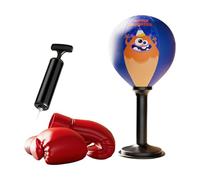 Desk Top Punching Bag - Super Suction Cup Stress Relief | Boxing Toy Ball, Desktop Stress Buster Boxing Ball For Home Bedroom Living Room Gym Table Office Fun Exercise
