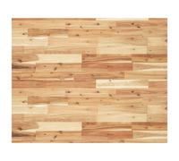 Desk Top Solid Acacia Wood 100x80x4cm Oil Finished Natural Grain Worktop Rustic