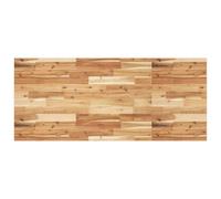 Desk top Solid Acacia Wood 120x60x2 cm Oil-Finished Rectangular Surface Worktop