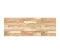 Desk top Solid acacia wood 160x50x2 cm Natural untreated rectangular worktop EU