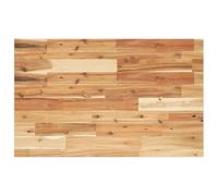 Desk top Solid Acacia Wood 80x50x2cm Oil-Finished Rectangular Work Surface ProX