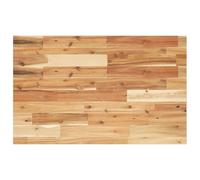 Desk top Solid Acacia Wood 80x50x2cm Oil-Finished Rectangular Work Surface ProX