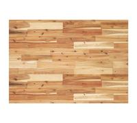 Desk Top Solid Acacia Wood Oil Finished Natural 120x70x2 cm Rectangular Premium