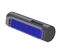 Desk Tower Fan, Portable Desktop Cooling Unit with 3-Speed Adjustment & Holder Function, 3000mAh & USB Charging, Ac Cooling Fan for Home Bedroom Living Room Travel Office gray