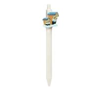 Desk Visibility Writing Pen, Halloween Ballpoint with Character Detail, Lightweight Design for Notes, Event Favor Use Halloween Novelty Pen Decorative Character Writing Seasonal Desk Classroom Note