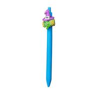 Desk Visibility Writing Pen, Halloween Ballpoint with Character Detail, Lightweight Design for Notes, Event Favor Use Halloween Novelty Pen Decorative Character Writing Seasonal Desk Classroom Note