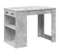 Desk with Drawer and Shelf Writing Table Study Desk Engineered Wood vidaXL