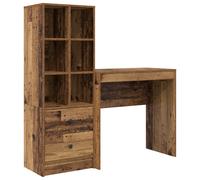 Desk with Drawer Office Modern Workspace Furniture Home Workstation Set vidaXL