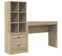 Desk with Drawer Office Modern Workspace Furniture Home Workstation Set vidaXL