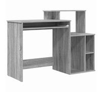 Desk with Drawer with Shelf with Storage Engineered Wood Home Office vidaXL