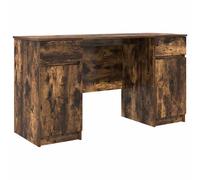 Desk with Drawer with Shelf with Storage Engineered wood Writing Office vidaXL