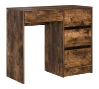 Desk with Drawer with Storage Engineered Wood Computer Home Office vidaXL