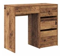 Desk with Drawer with Storage Engineered Wood Computer Home Office vidaXL