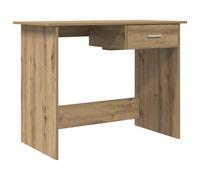 Desk with Drawer with Storage Engineered Wood Modern Writing Study vidaXL