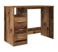 vidaXL Desk Old Wood 102x50x76 cm Engineered Wood office desk study desk