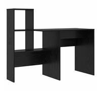 Desk with Shelf with Storage Engineered Wood Office Modern Table Home vidaXL