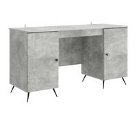 Desk with Shelf with Storage with Door Engineered Wood Furniture Set vidaXL