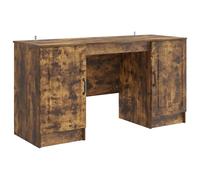 Desk with Shelf with Storage with Door Engineered Wood Furniture Set vidaXL