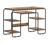 Desk with Storage 113.5 x 52 x 75.5 cm Office Desk Computer Study Table vidaXL