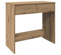 Desk Writing Working Computer Table Artisian Oak Engineered Wood vidaXL