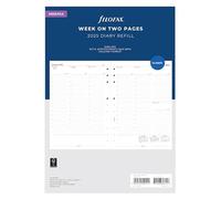 Deskfax Week on two pages appointments English 2025