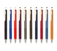 Deskium 10 Pcs Gel Pens, Retractable 0.38 mm Fine Point, Assorted Colors for Clear Writing, Plastic Barrel with Metal Tip, Smooth Ink for Journaling and Note-Taking, Office and School Supplies