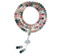 Deskium 108 Beads Natural Bodhi Prayer Bracelet, Crafted from Quality Bodhi Root Raw Materials, Comfortable, Enduring, a Meaningful Gift for Spiritual Practice
