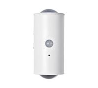 Deskium 2 Pcs LED Night Light, Motion Sensor Wall Lamp with Remote, Wireless, Rechargeable Battery, Hill Projection, 16 Colors RGB, Metal-Adhering for Bedroom, Hallway, Under Cabinet Decor