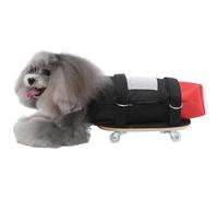 Deskium Adjustable Dog Scooter For Rear Legs, Wheelchair For Cats And Dogs, Breathable Polyester, Available In S/M/L, Quiet Rolling Wheels, Easy To Handle