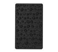 Deskium Anti Fatigue Office Standing Desk Pad, Acupressure Massage Pad, 19.7 X 11.8 in, Black Stone Texture, Portable Foot Mat, Relieve Foot Discomfort, with Eva Yoga Mat