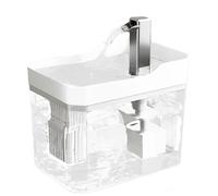 Deskium Automatic Water Fountain 1.5 L / 50.7 Oz For Cats, Dogs, Multiple Pets, Multi-Filter, Quiet, Easy Clean