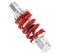 Deskium Electric Scooter Shock Absorber, 3.9 in / 100 mm Center Distance, Adjustable Spring, Aluminum Alloy Scooter Suspension, Red, for Better Ride Comfort and Stable Control