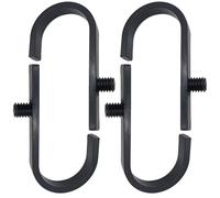 Deskium Generic Shed Hooks for Craftsman Sheds, J-Type Improved Storage Hooks, 4 Pcs, Plastic Construction, Easy Installation for Shed and Canopy Organization