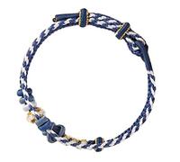 Deskium Good Luck Knot Bracelet, Adjustable Hand-Woven Cotton Rope Fortune Charm, Tibetan Style Double-Layer Stackable DIY Accessory for Men Women